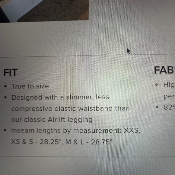 NWOT ALO AIRLIFT HIGH-WAIST SUIT UP LEGGINGS - Picture 12 of 13